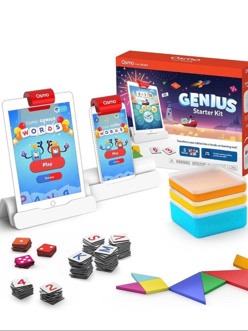 Genius Starter Kit Educational Game - Blue/Red